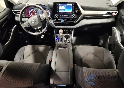 2021 Toyota Highlander L from USA, damaged, VIN 5TDBZRBH5MS129098